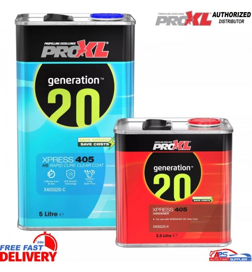 PROXL XPRESS405 HS 7.5L Anti-Scratch Clearcoat Kit – Fast Curing